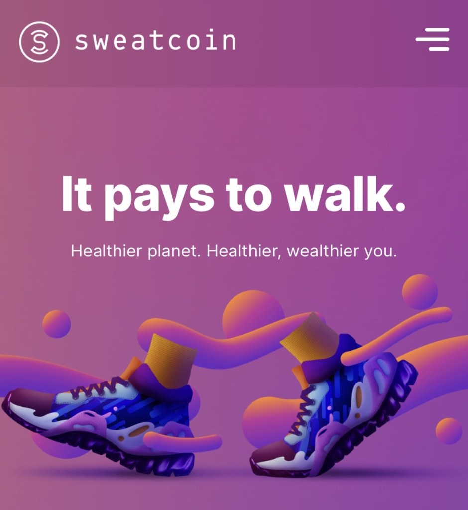 Sweatcoinで仮想通貨を貯めてみよう！「歩くだけでお金が貯まる」ってどういうこと？
